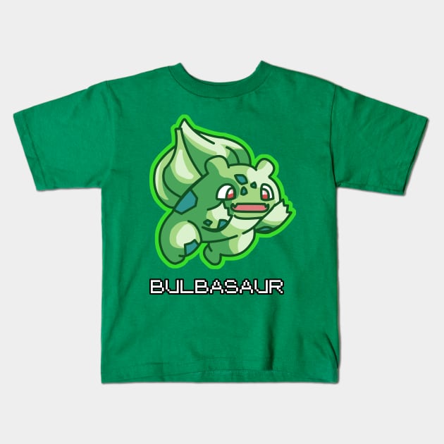 Reptile - Pokemans Kids T-Shirt by noirefox